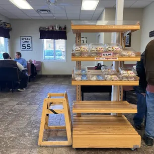 Seating area / cookies