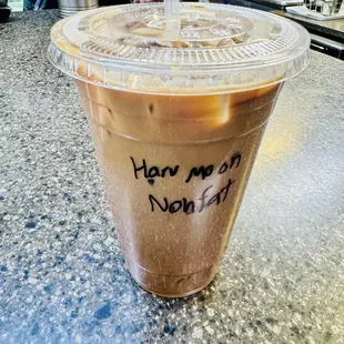 Harvest Moon Iced Mocha!