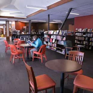 The Café in Koelbel Library is open daily.