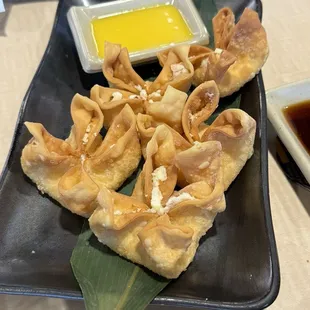 Lobster &amp; Crab Rangoon (5 pcs)  @dangit.all