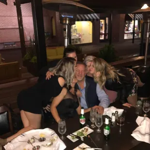 a group of people posing for a picture