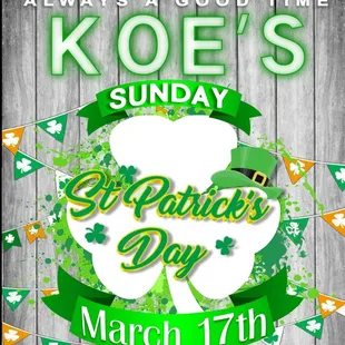 DJ ShoatCircuit Sunday March 17, 2019 playing Country, Rock &amp; Old-School Hits