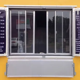 Order window + menu