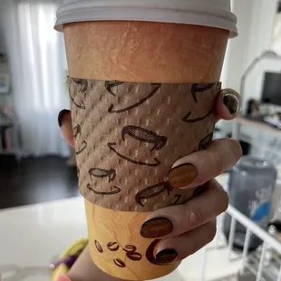 Hot Vietnamese Coffee Takeout