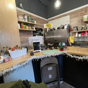 sushi and sashimi, interior