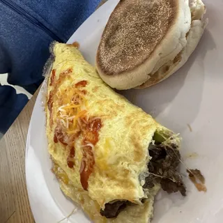 Spicy Pork Bulgogi Omelette