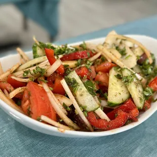 Coban Salad (Small $8) ~ nice and fresh ingredients YUM ~