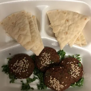 Pita and Falafel