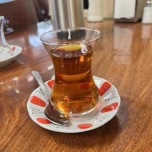 Turkish hot tea
