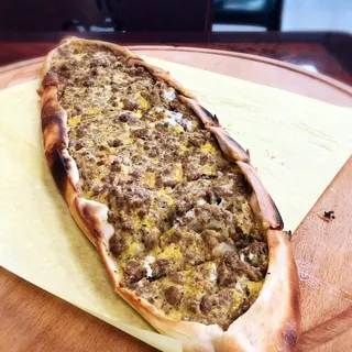Ground Beef and Egg Boat