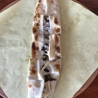 Ground Beef and Cheese Boat