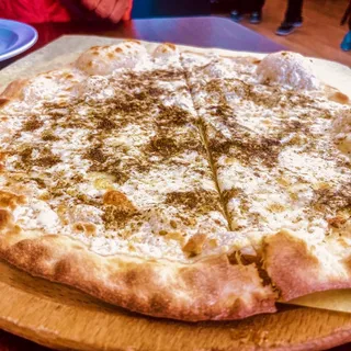 Cheese and Spinach Flatbread