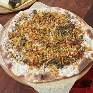 Cheese and Chicken Flatbread