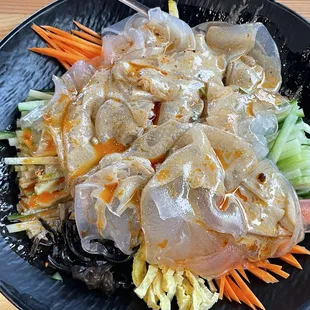 colorful noodle salad