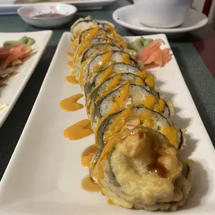 a variety of sushi