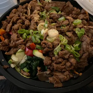 BEEF BOWL w/ veggies added
