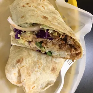 Spicy Pork Burrito