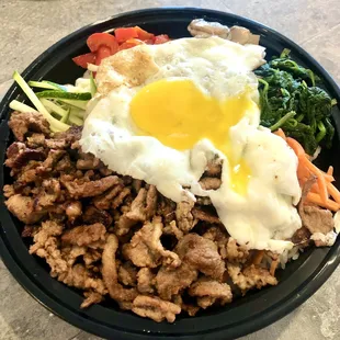 Bibimbap w/Beef