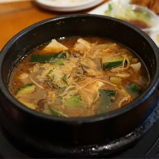 a bowl of soup