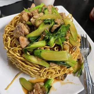 Seafoods Crispy Egg Noodle