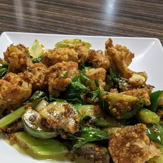 48. Frog Legs with Lemongrass