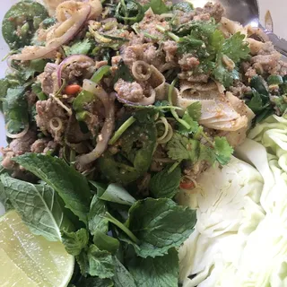 67. Beef Larb