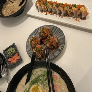 sushi and sashimi, sashimi, food, sushi