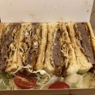 Beef Katsu Sando