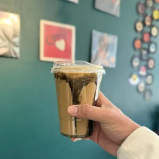 Blueberry Lavender Latte w/ Oatmilk