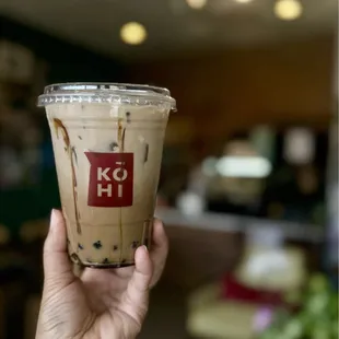 Now serving boba drinks.