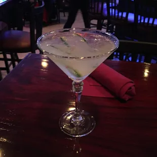 Cucumber Martini!  Yumm