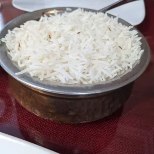 Rice (eating in restaurant)