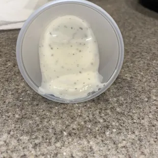 Dab of ranch