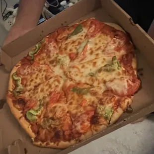 Vegetable Korma Pizza