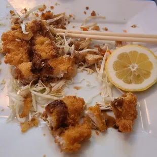 Big portions! Great food with freshness.