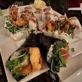 food, sashimi, sushi, sushi and sashimi