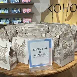 Picked up my Fukubukuro lucky bag here!! 01/03/25