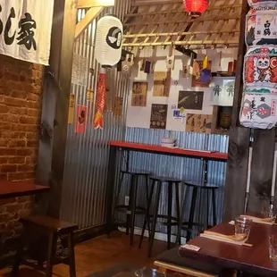 Looking into the back of Kohoku-KU ramen