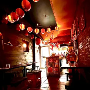 Interior on a Friday 6 PM