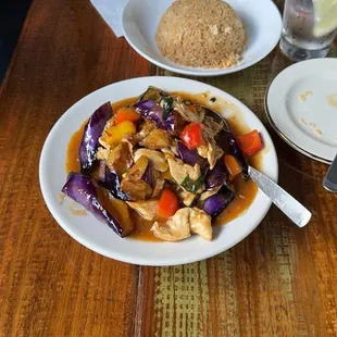 Eggplant dish