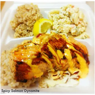Spicy Salmon Dynamite