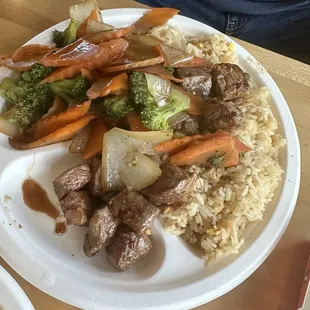 Hibachi steak