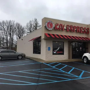 Front of restaurant