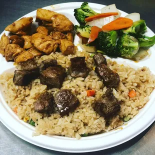 steak, food
