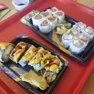 food, sushi and sashimi, sushi, sashimi