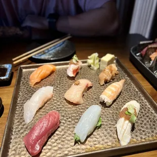 Chefs choice 9 piece nigiri