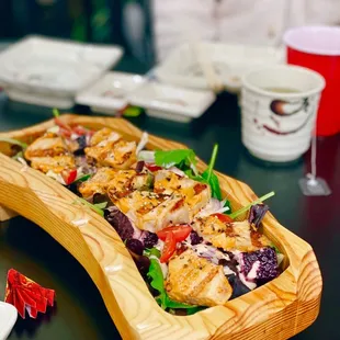BBQ albacore salad