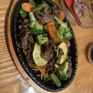 steak, food