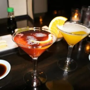 drink, oysters and mussels
