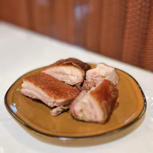 Complimentary Roasted Pig for the soft opening